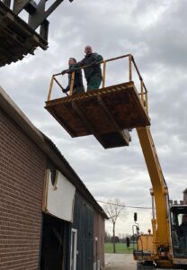 Slopen voormalige winkel